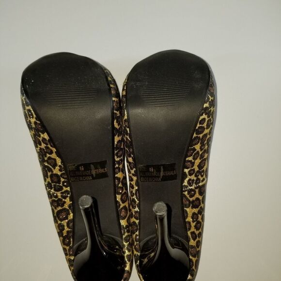 WOMEN"S ANIMAL PRINT STILETTOS PUMP SHOES - Picture 12 of 15